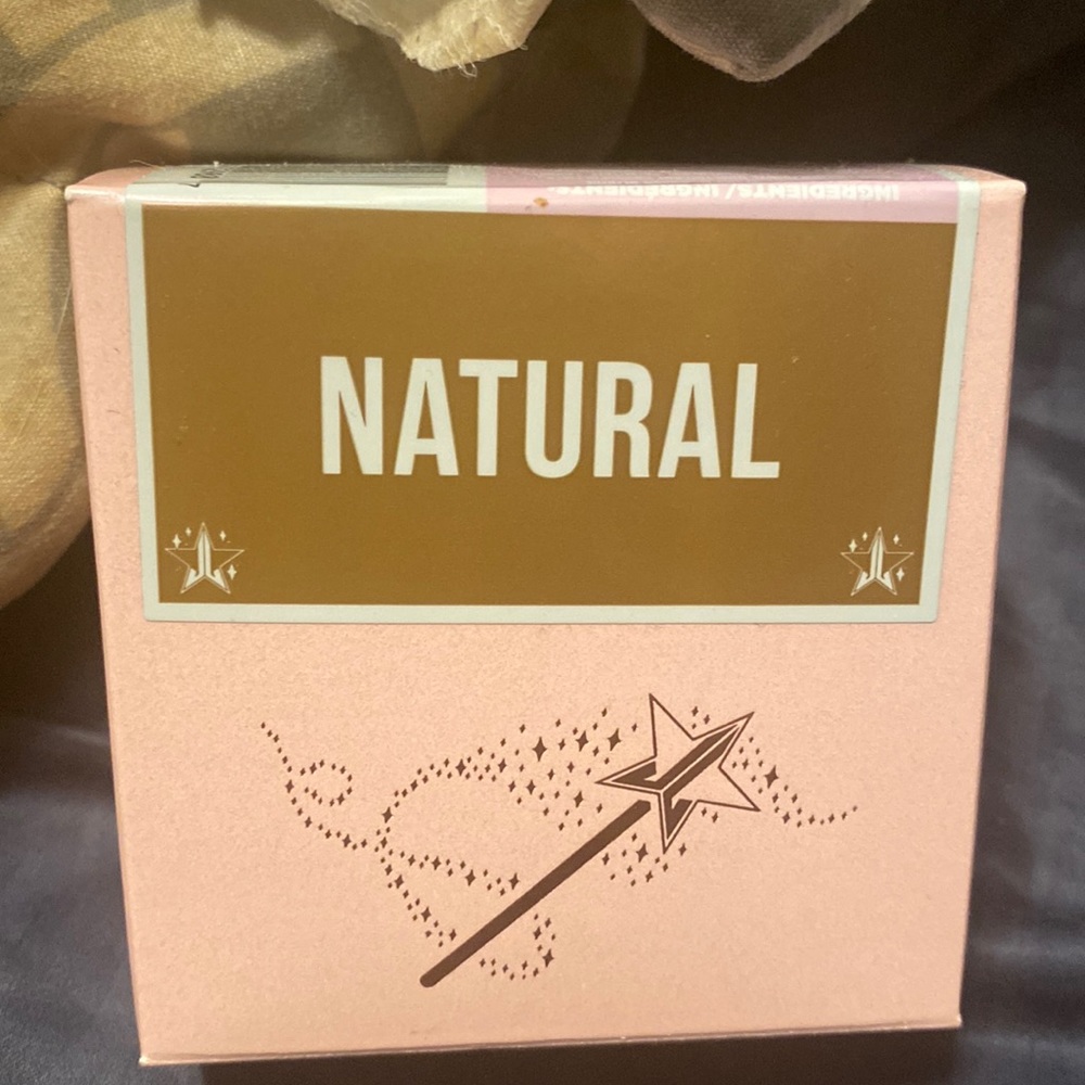 Jeffree star natural face powder luminous